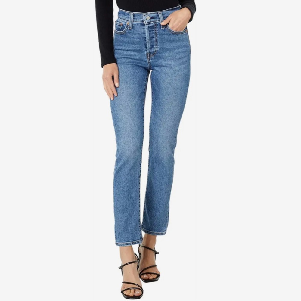 Levi’s Wedgie Straight Button fly Jeans